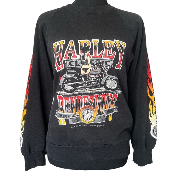 Harley-Davidson Tops - Vintage Harley Sweatshirt